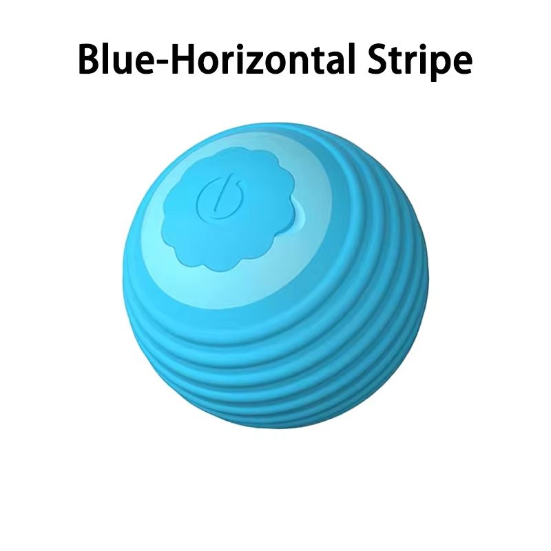 USB Rechargeable Smart Rolling Cat Ball  Automatic Interactive Toy For Indoor Cats 7