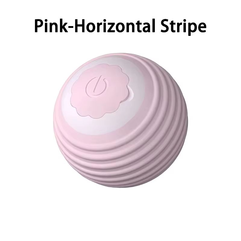 USB Rechargeable Smart Rolling Cat Ball  Automatic Interactive Toy For Indoor Cats 8
