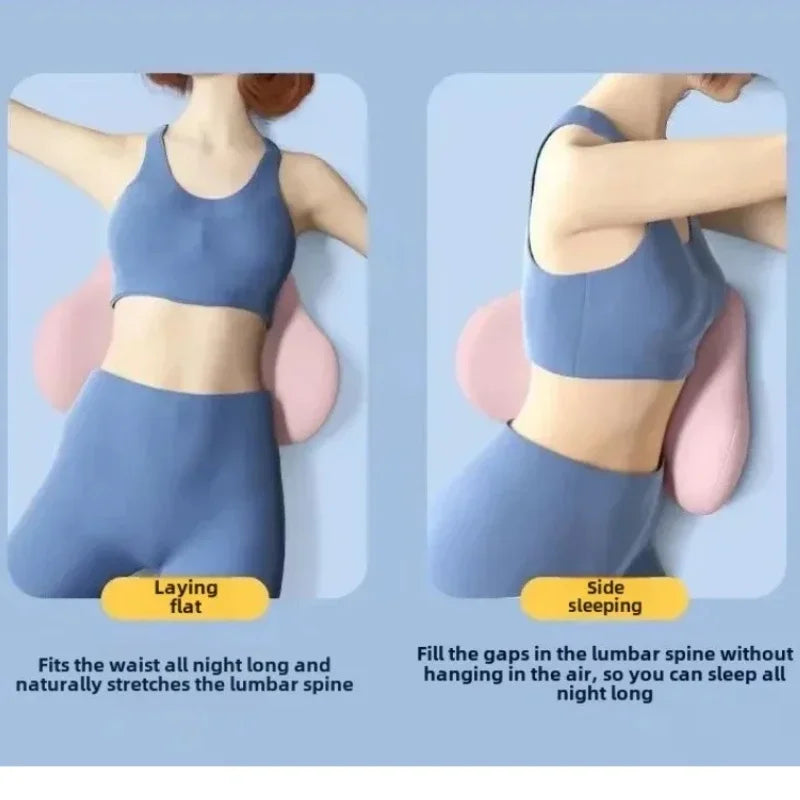 Sleep Lumbar Pillow Ergonomic, Cotton Bed Lumbar Protrusion, Special Lumbar Support Cushion, Back Support