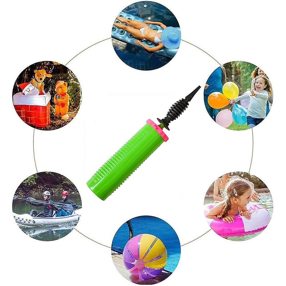 Handheld Balloon Pump Two Way Dual Action, Ballon Inflator Pumping, Air Pumper Balloons for Wedding Birthday Party