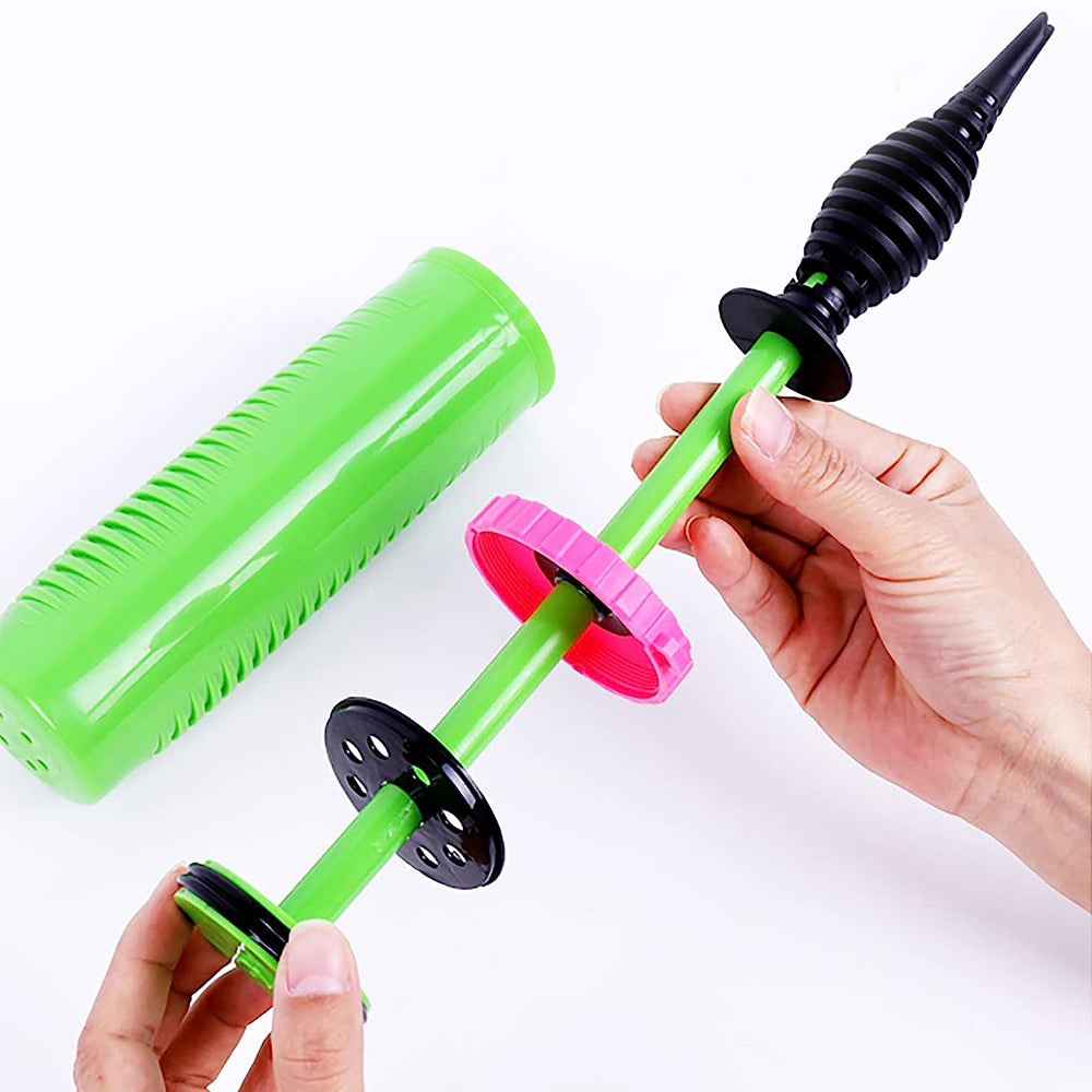Handheld Balloon Pump Two Way Dual Action, Ballon Inflator Pumping, Air Pumper Balloons for Wedding Birthday Party