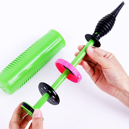 Handheld Balloon Pump Two Way Dual Action, Ballon Inflator Pumping, Air Pumper Balloons for Wedding Birthday Party