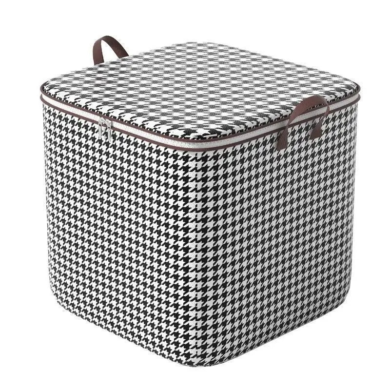 Fold able Clothes Organiser, Large Capacity Quilt, Tote Bag, Moving Box, Dust proof Home, Clothes Storage Bags Wardrobe