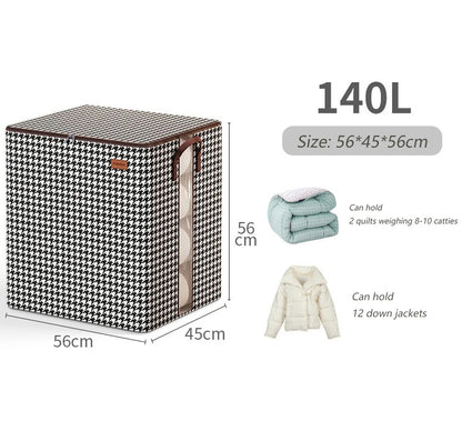 Fold able Clothes Organiser, Large Capacity Quilt, Tote Bag, Moving Box, Dust proof Home, Clothes Storage Bags Wardrobe
