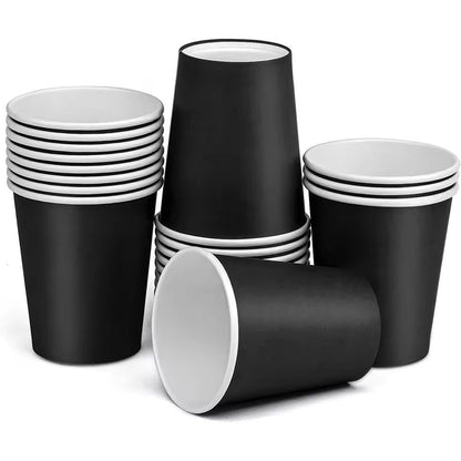 Premium 20-Pack 9 oz Disposable Paper Coffee Cups – Party, Picnic & Travel Pack