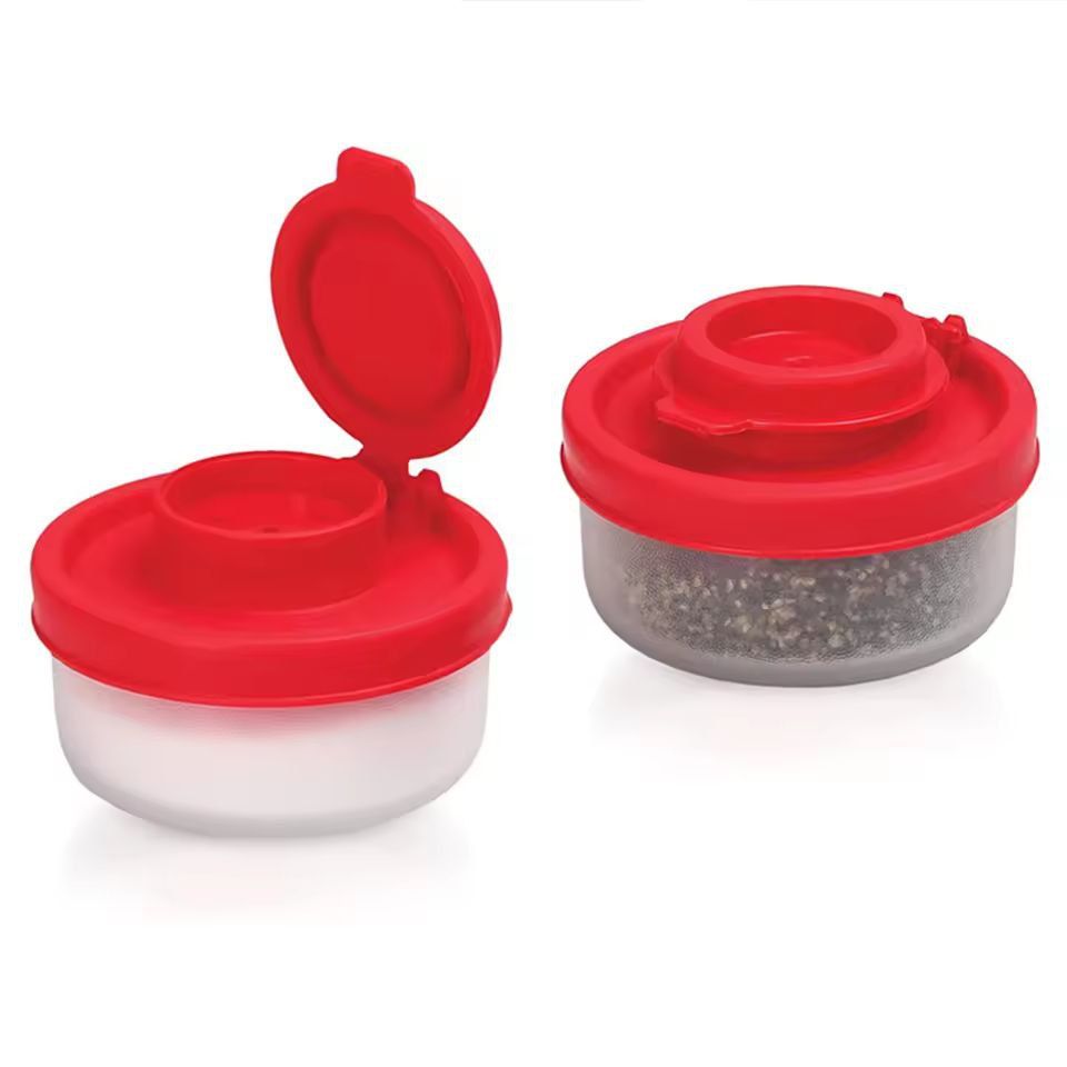 Compact Seasoning Shaker Set  Mini Salt  Pepper Dispensers For Home Travel  Outdoor Cooking 1