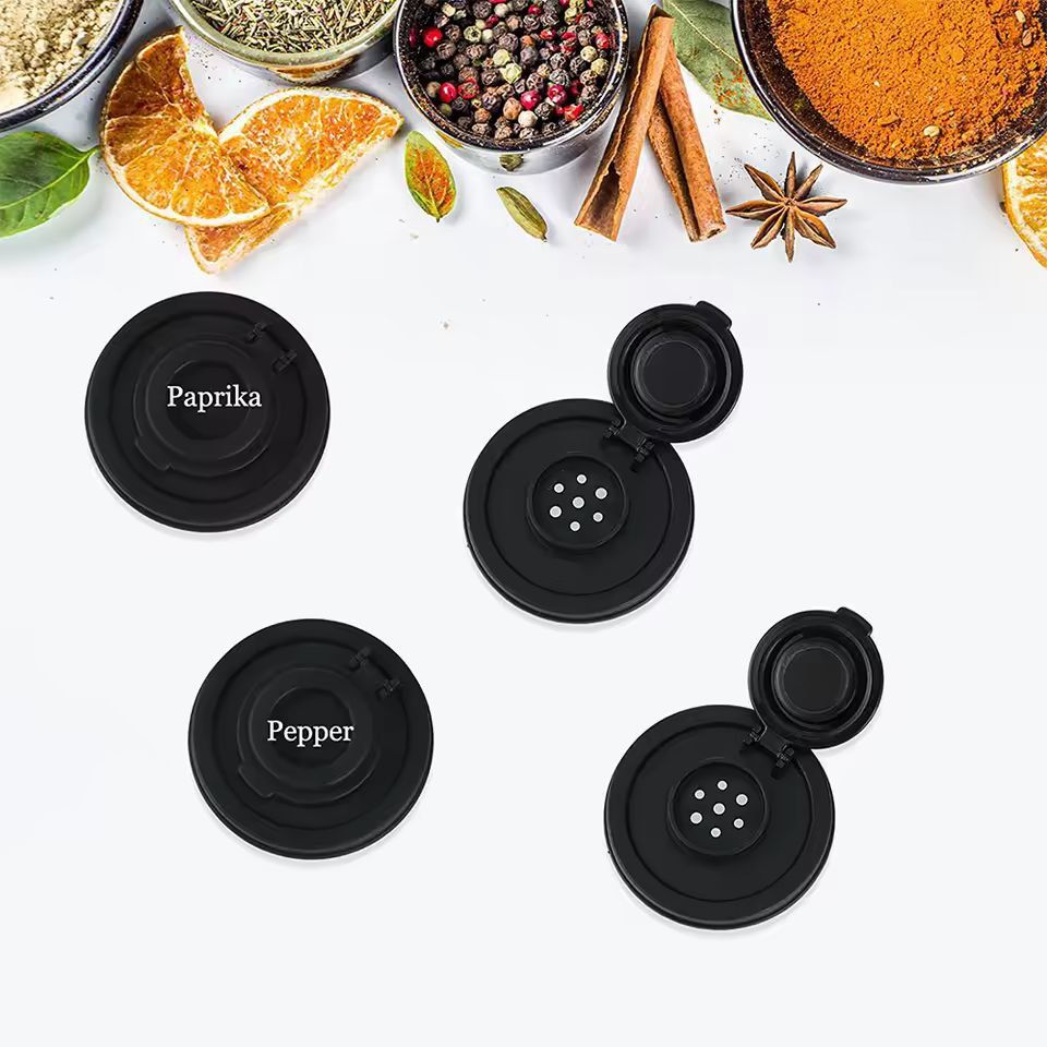 Compact Seasoning Shaker Set  Mini Salt  Pepper Dispensers For Home Travel  Outdoor Cooking 2