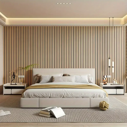 3D Grille Wall Sticker, Waterproof Thickening Wallpaper, Background Wall board, Self Adhesive Partition Decor