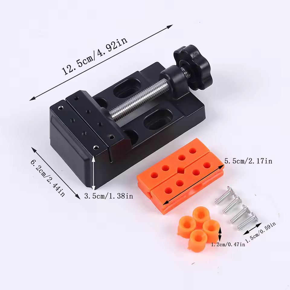 Compact CraftMaster Mini Bench Vise  Table Vise Clamp For Jewelry  DIY 3