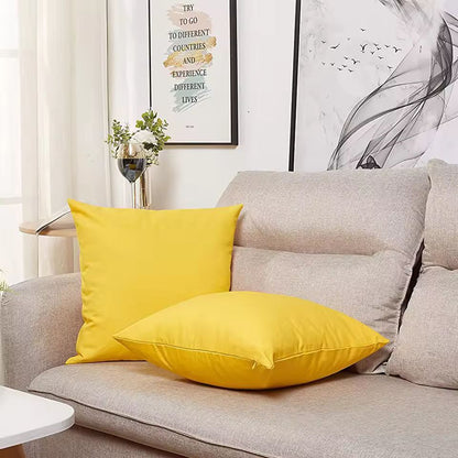 SoftLoom Linen Cushion Cover  45by45 Cm Decorative Pillow Cover For Sofa  Home Decor 3