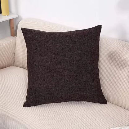 SoftLoom Linen Cushion Cover  45by45 Cm Decorative Pillow Cover For Sofa  Home Decor 11