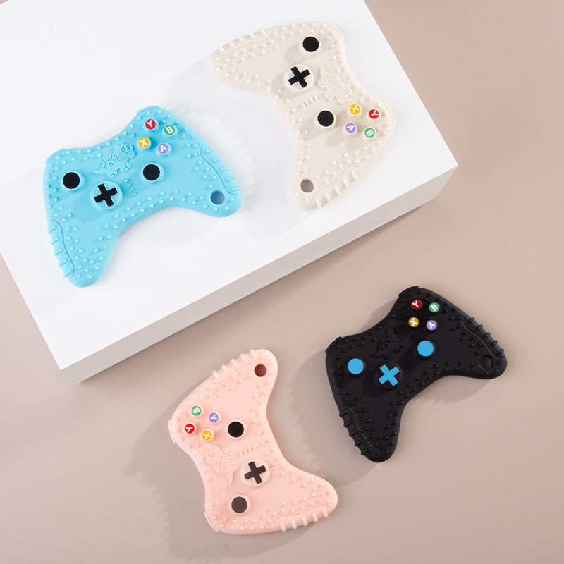 Silicone Teething Toy for Babies, Creative Remote Control Game Controller, Unique Gift for Infants