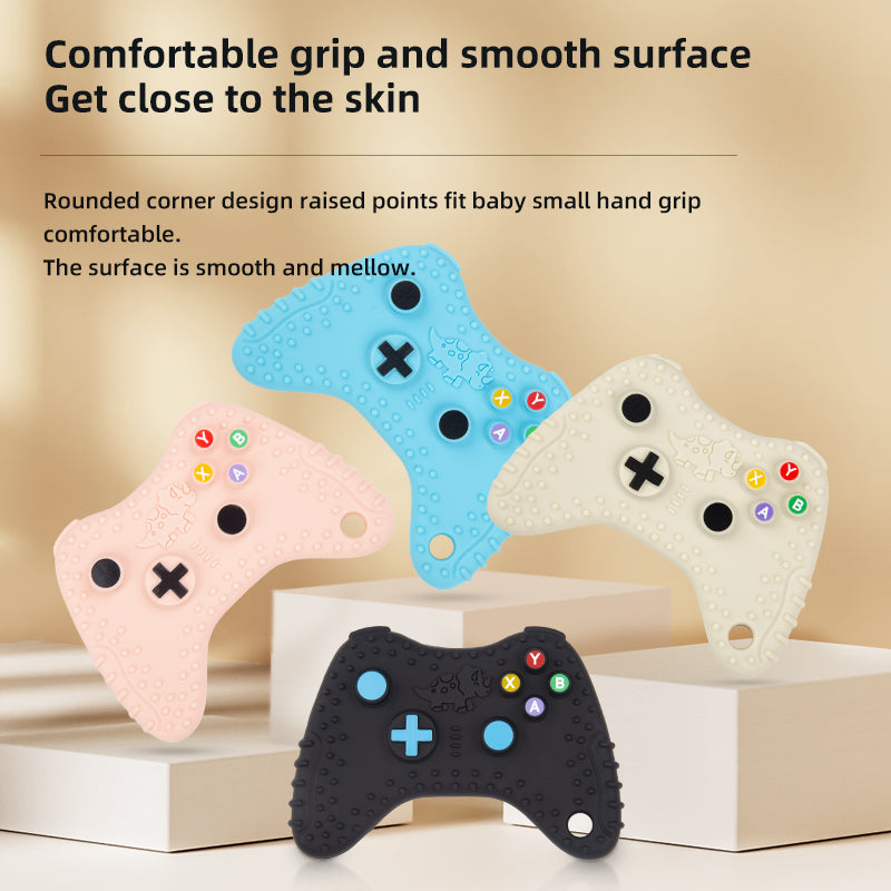 Silicone Teething Toy For Babies Creative Remote Control Game Controller Unique Gift For Infants 1