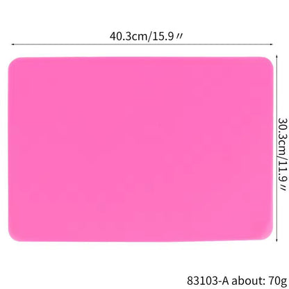Premium Silicone Table Protector Mat  Waterproof HeatResistant Counter  Kids Dining Mat 9