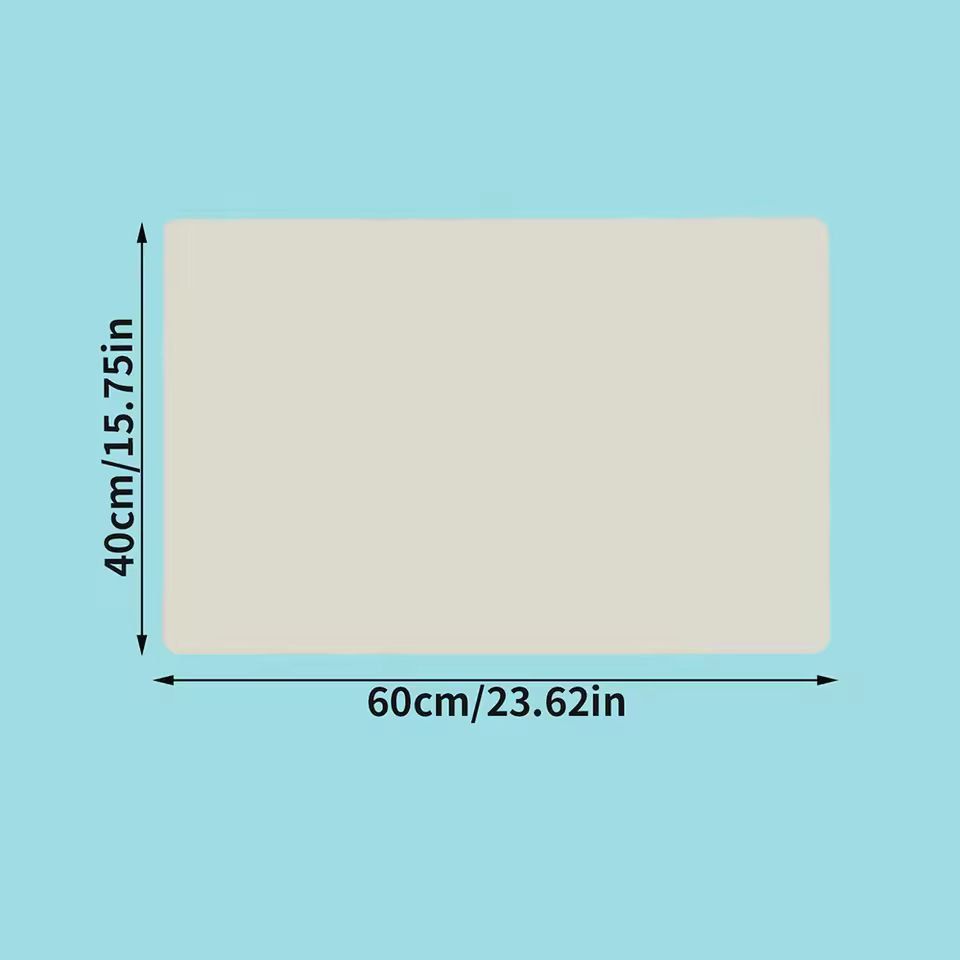 Premium Silicone Table Protector Mat  Waterproof HeatResistant Counter  Kids Dining Mat 7