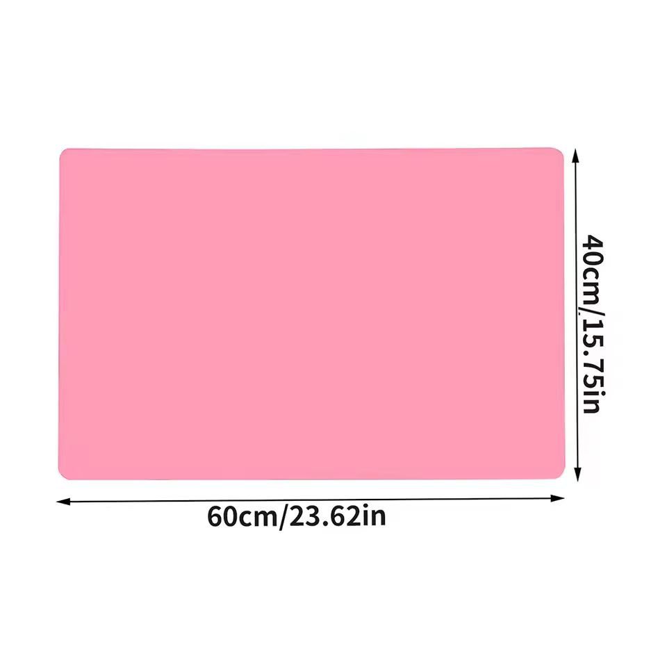 Premium Silicone Table Protector Mat  Waterproof HeatResistant Counter  Kids Dining Mat 8