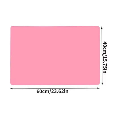 Premium Silicone Table Protector Mat  Waterproof HeatResistant Counter  Kids Dining Mat 8
