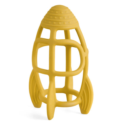 Teething Infant Chewing Toy Fashionable Rocket Shape Silicone Baby Teethers Nursing Gift For Kids F 8