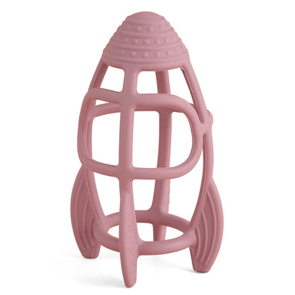 Teething Infant Chewing Toy Fashionable Rocket Shape Silicone Baby Teethers Nursing Gift For Kids F 13
