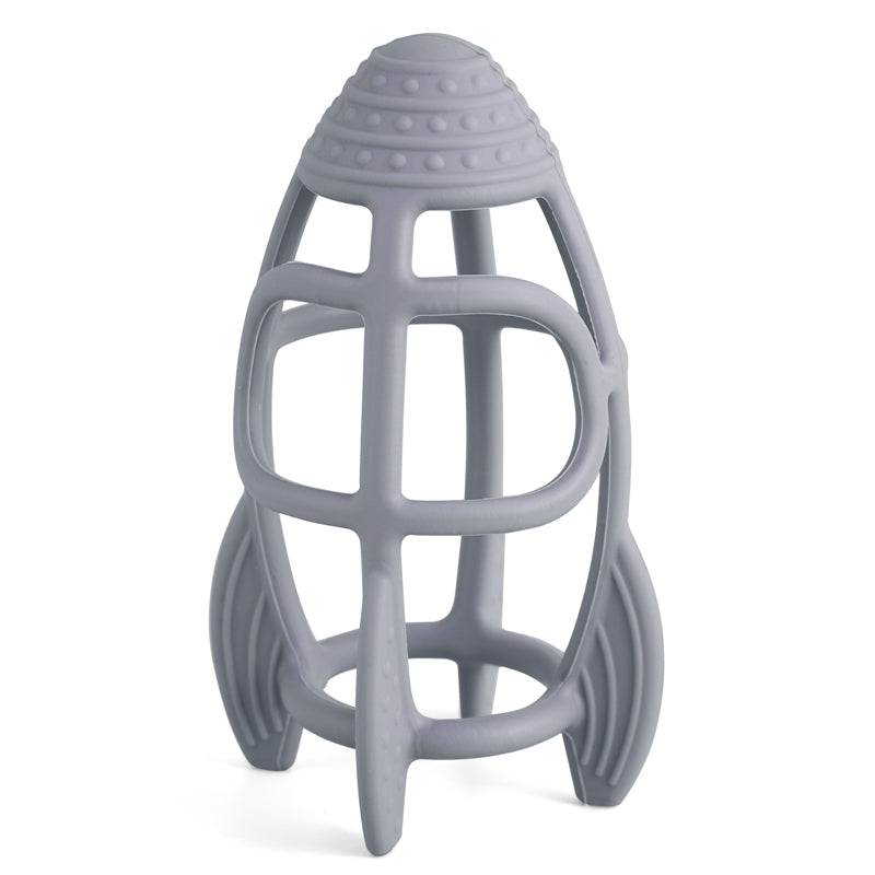Teething Infant Chewing Toy Fashionable Rocket Shape Silicone Baby Teethers Nursing Gift For Kids F 10