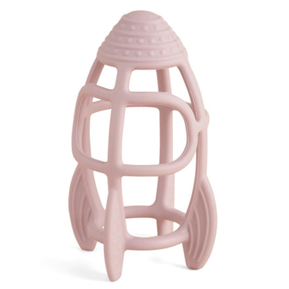 Teething Infant Chewing Toy Fashionable Rocket Shape Silicone Baby Teethers Nursing Gift For Kids F 11