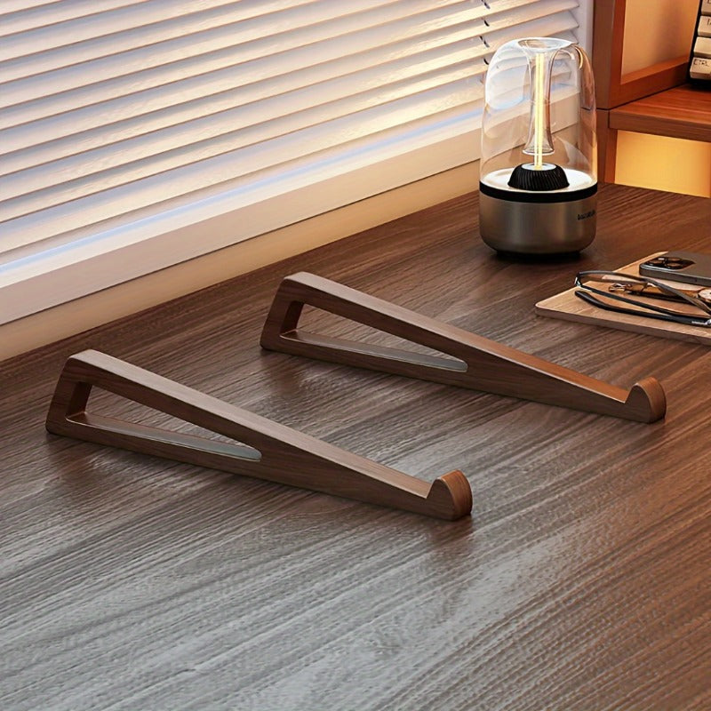 Ergonomic Adjustable Angle Portable Foldable Laptop Stand, Cooling Ventilation Design