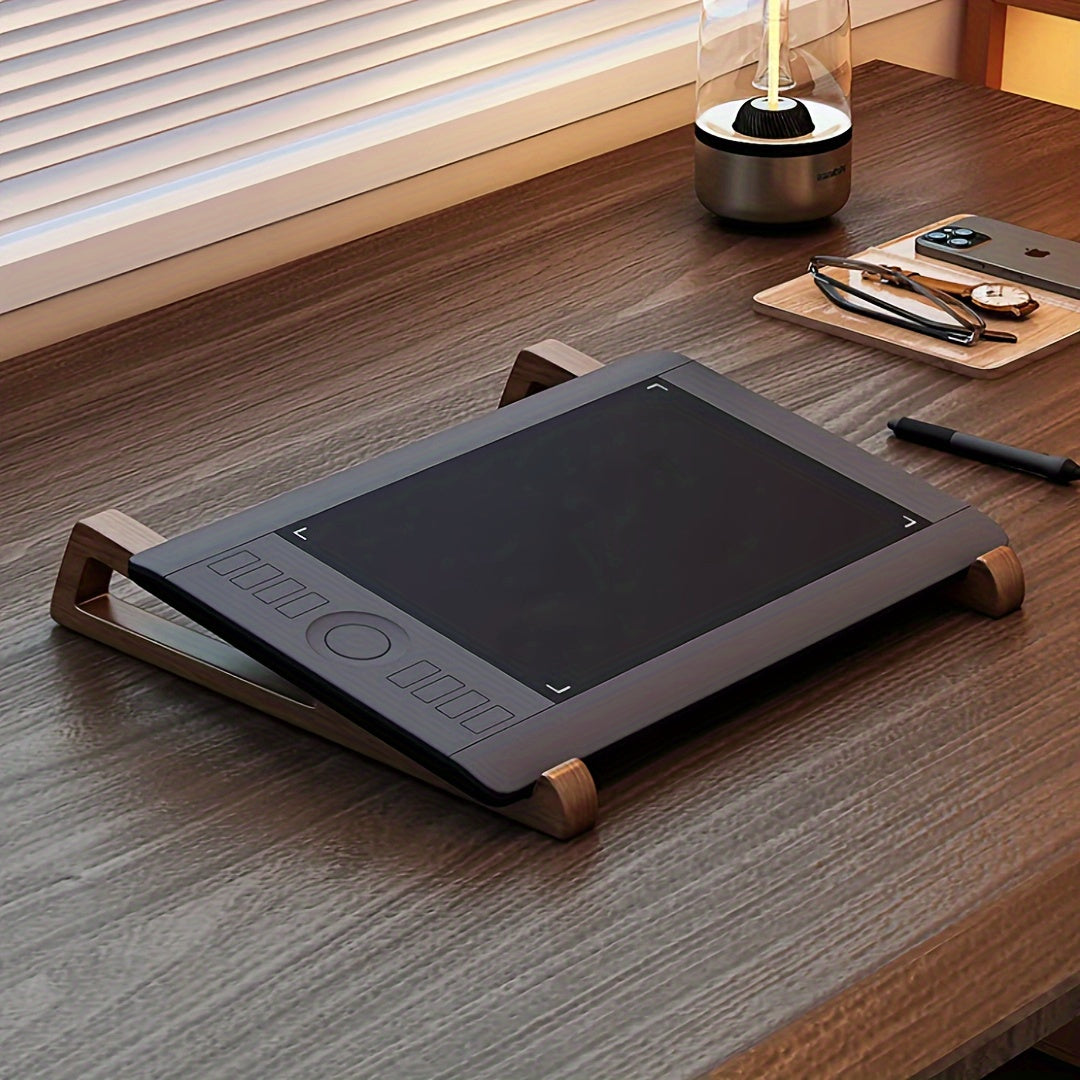 Ergonomic Adjustable Angle Portable Foldable Laptop Stand, Cooling Ventilation Design