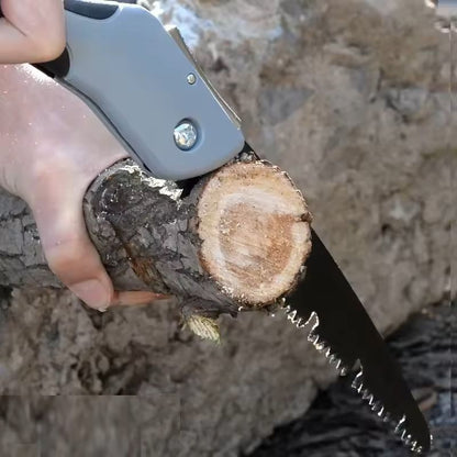 Folding Hand Saw Portable Woodworking & Gardening Saw for Pruning, Camping & Home Use