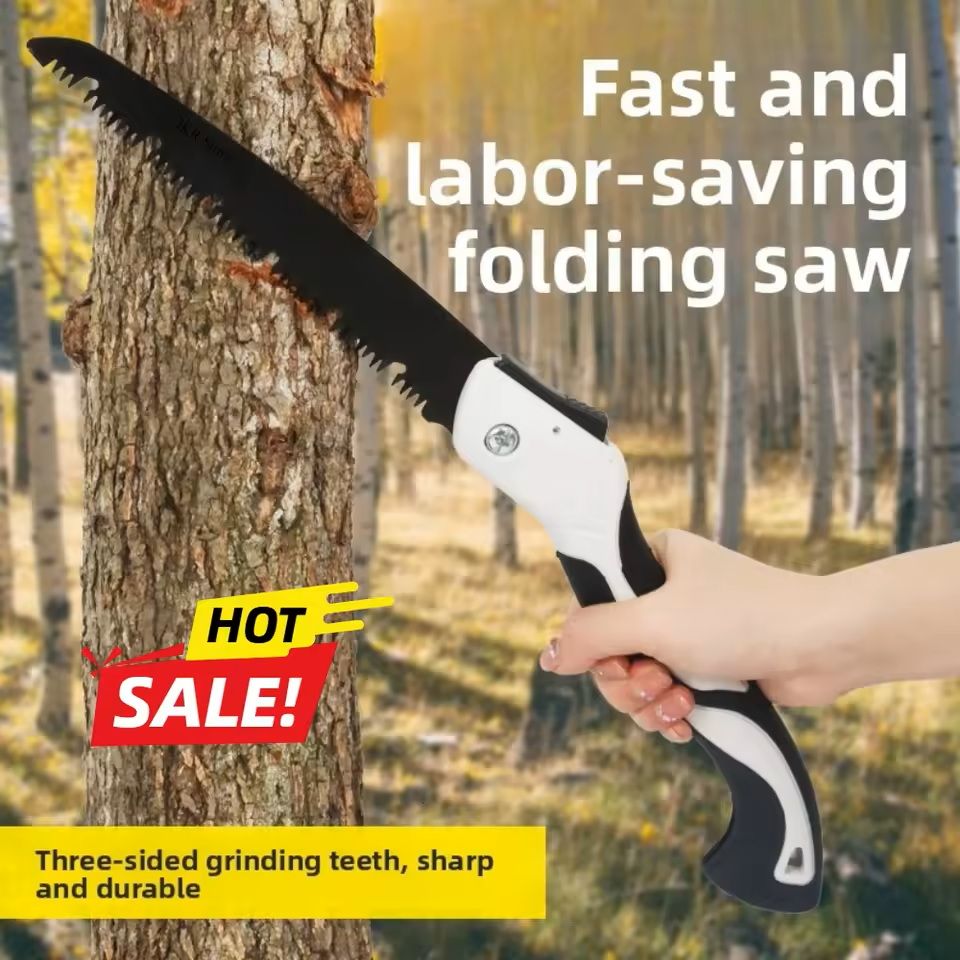 Folding Hand Saw Portable Woodworking  Gardening Saw For Pruning Camping  Home Use 1