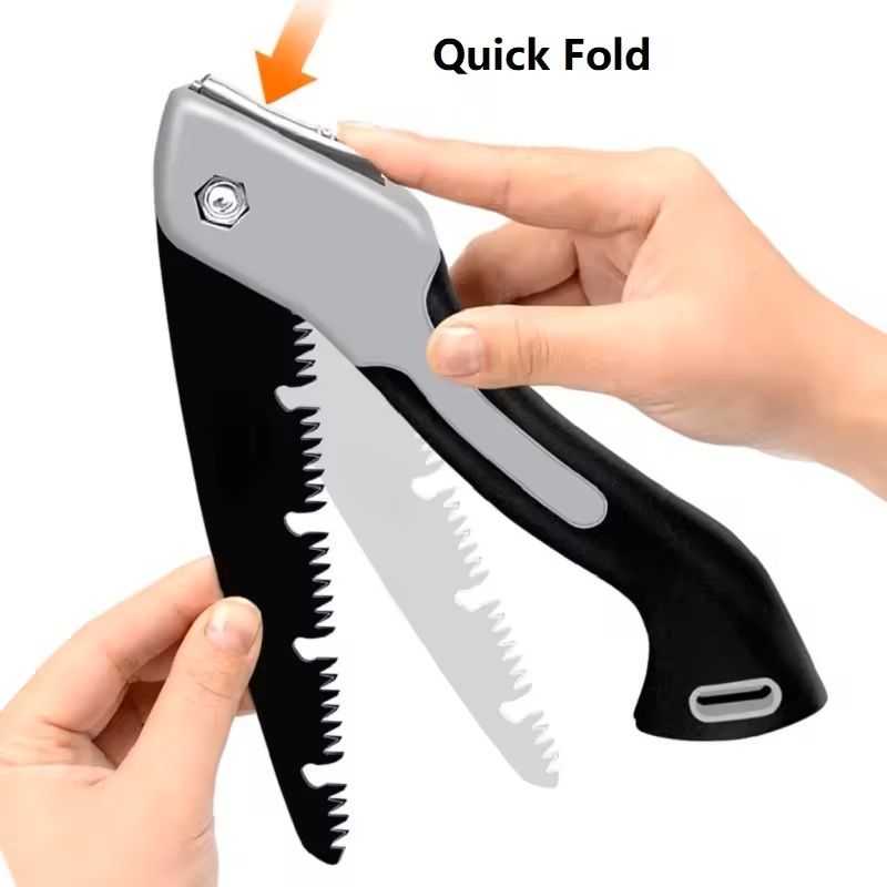 Folding Hand Saw Portable Woodworking  Gardening Saw For Pruning Camping  Home Use 2