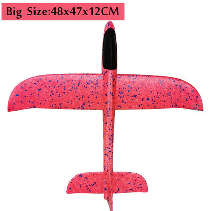 Large Foam Hand Throw Glider Airplane For Outdoor Flying Fun 7