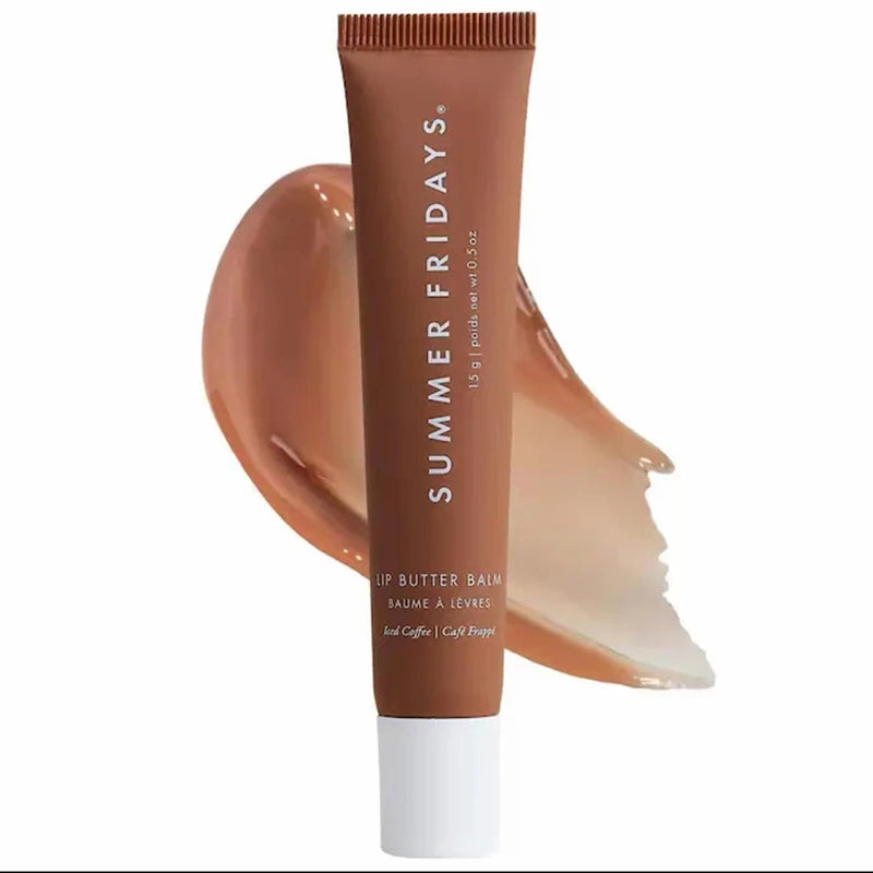 Moisturizing Summer Fridays Lip Balm Vanilla Pink Sugar Coffee Cake Lip Gloss 15