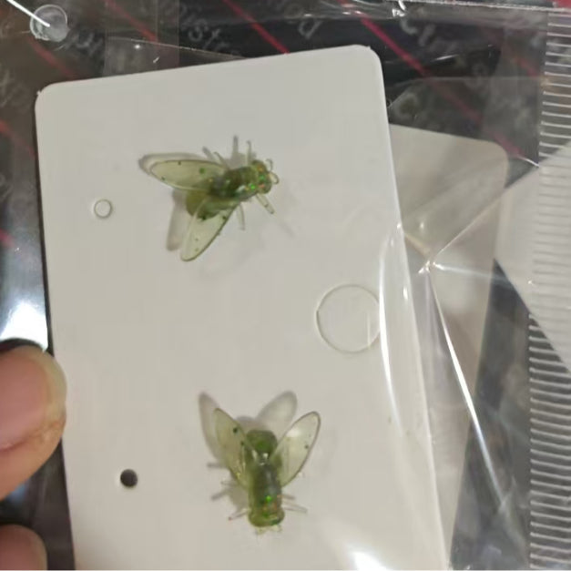 Funny Simulation Stud Earrings Creative Abstract Flies Earrings Women Party Jewelry Friends Gift 3