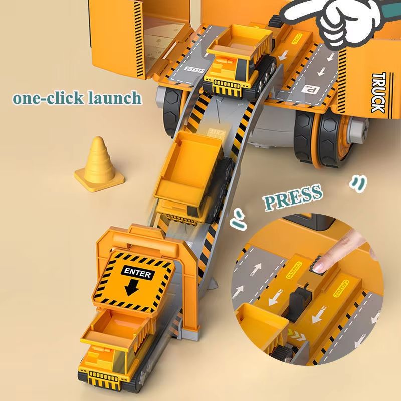 Kids Engineering Vehicle Building Set With Electric Drill And Tool Nuts 3