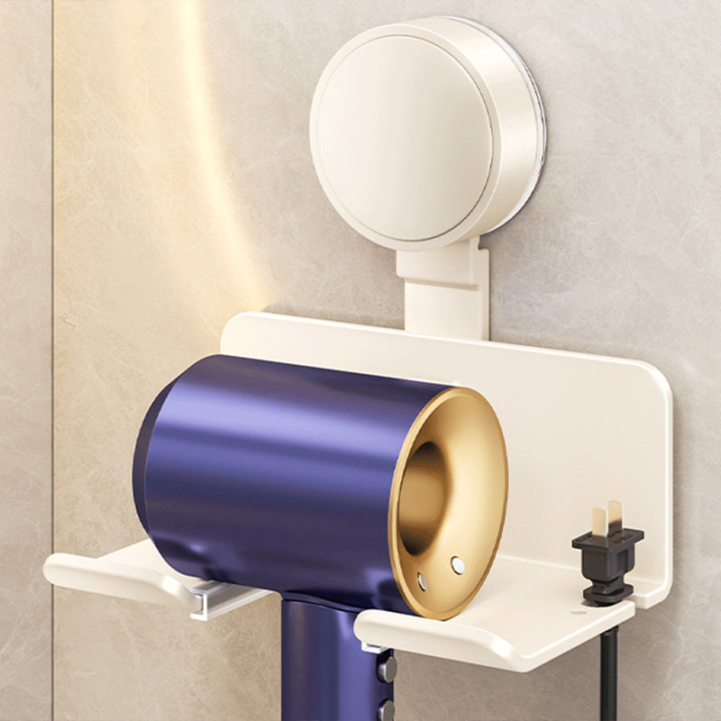 Suction Cup Hair Dryer Holder Wall Mounted Self Adhesive Cradle Stand For Dyson Hairdryer Bathroom  4
