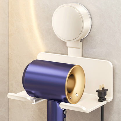 Suction Cup Hair Dryer Holder Wall Mounted Self Adhesive Cradle Stand For Dyson Hairdryer Bathroom  4