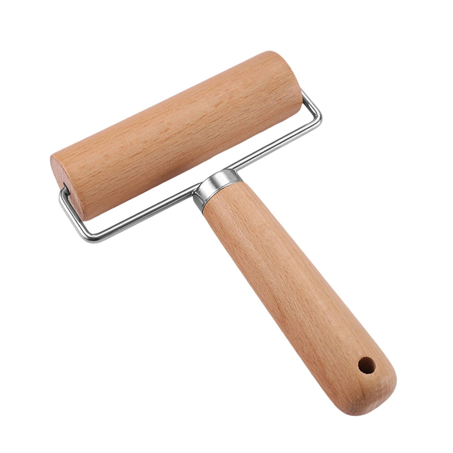 Dough Roller Stick Supplies with Handle for Rolling Pin French Fondant Flour
