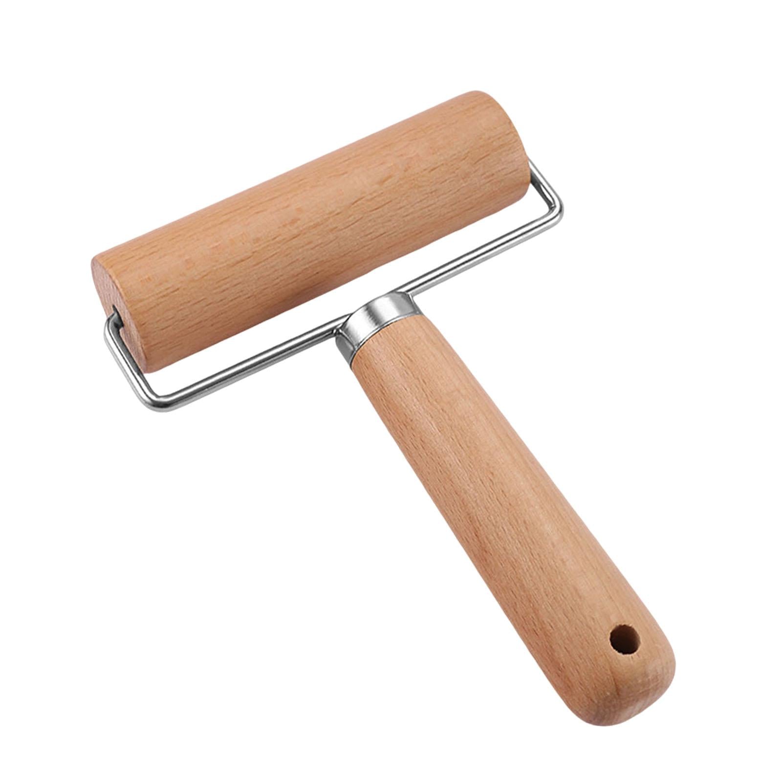 Dough Roller Stick Supplies with Handle for Rolling Pin French Fondant Flour