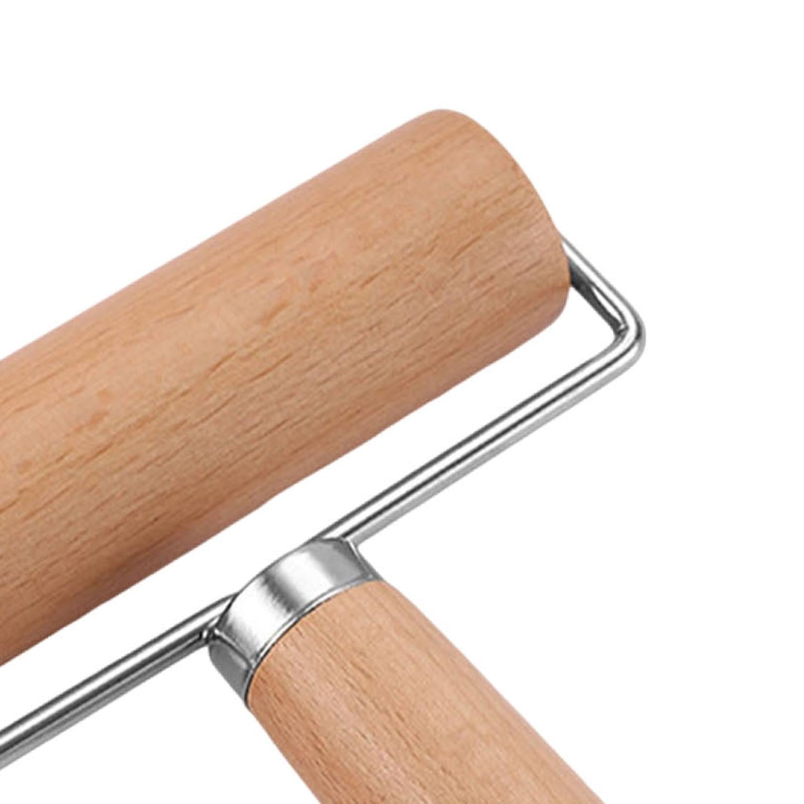 Dough Roller Stick Supplies with Handle for Rolling Pin French Fondant Flour