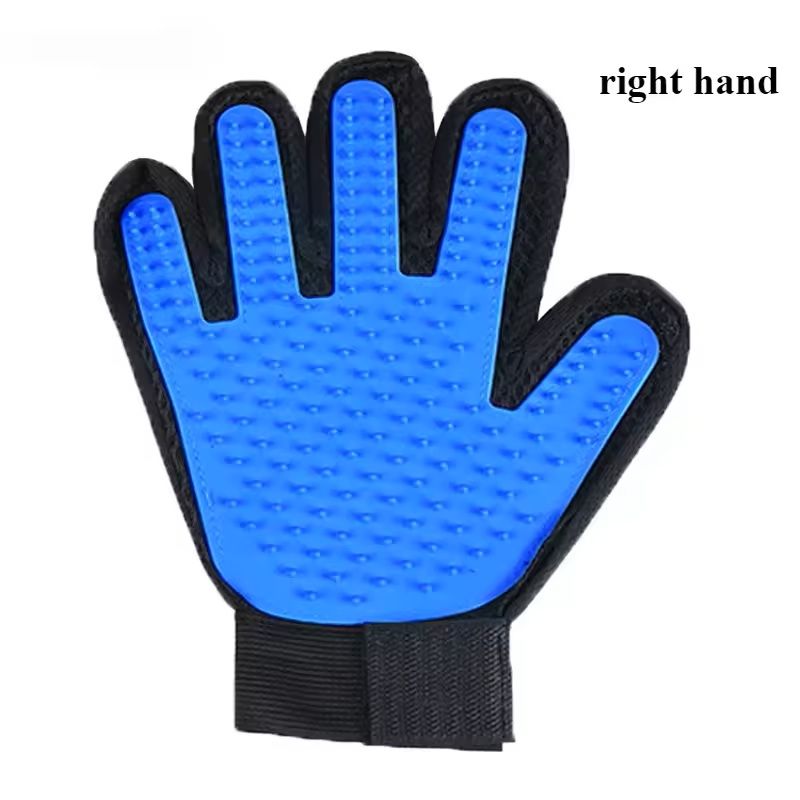 Pet Grooming Gloves  Hair Removal  Bathing Massage Gloves For Dogs And Cats 14