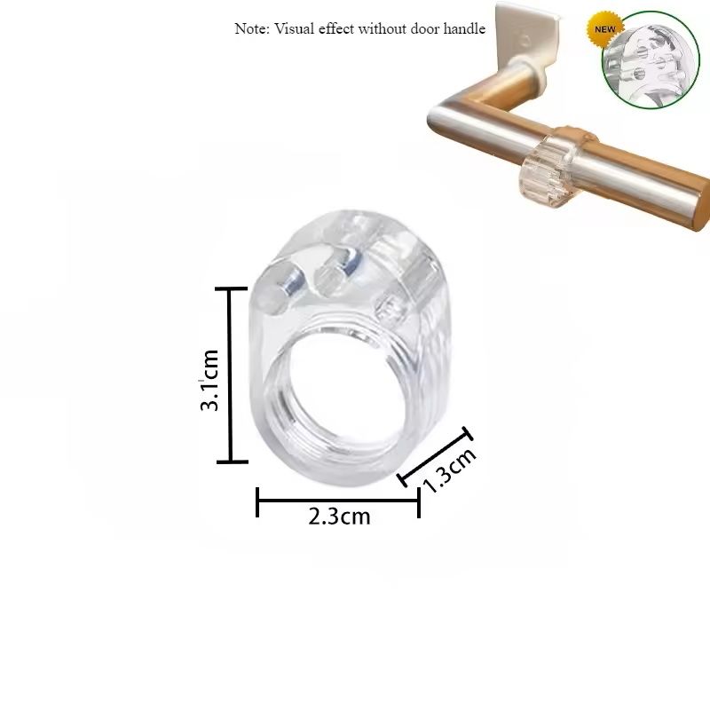 Transparent Door Stopper Pad  Wall  Furniture Protective Cushion For Doors 4