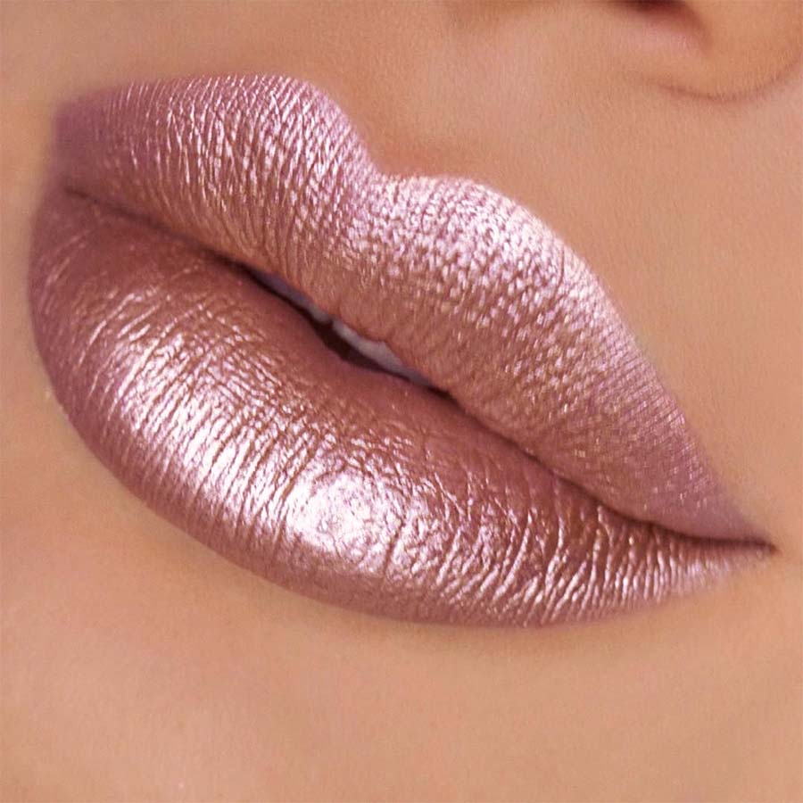 Shiny Lip Gloss Makeup, Waterproof Metallic Lipstick, Longlasting Glitter Lip Glaze, Moisturizing Red Luminous Lip Tint