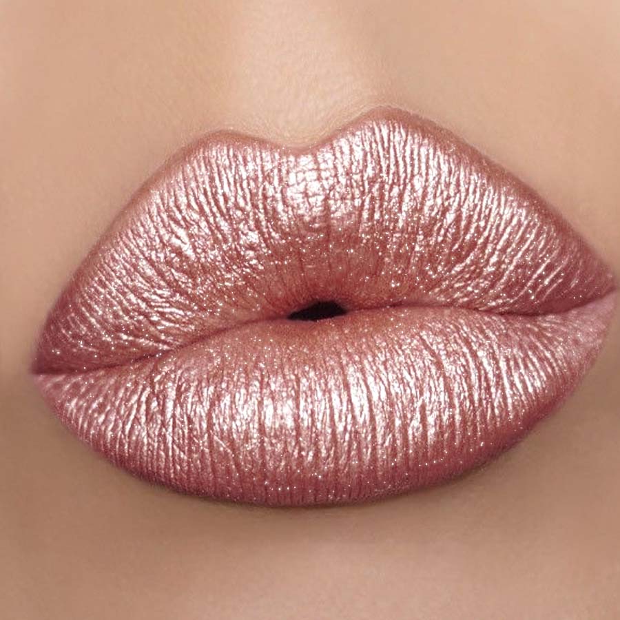 Shiny Lip Gloss Makeup, Waterproof Metallic Lipstick, Longlasting Glitter Lip Glaze, Moisturizing Red Luminous Lip Tint