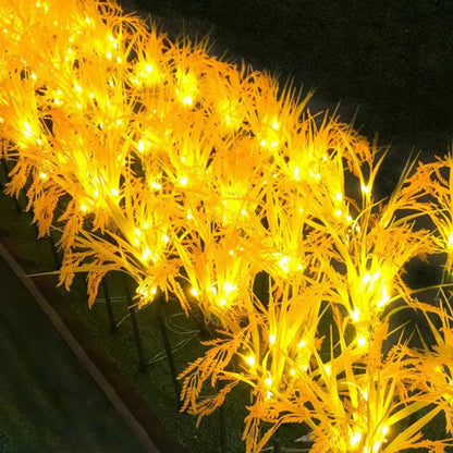 Outdoor Solar Powered Wheat Ear Light, Ground Mounted Garden Lamp, Lawn Decoration