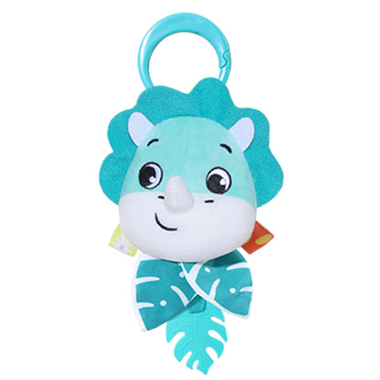 Soft Plush Baby Toy Cartoon Animal Hanging Rattle Crib And Car Seat Travel Toy With Wind Chimes Gif 7