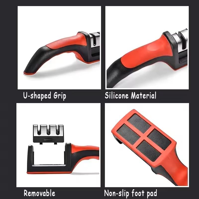 Professional Kitchen Knife Sharpener Quick Sharpening Whetstone Tool For Knives 3