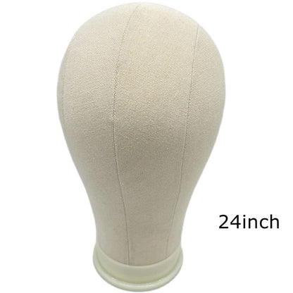 Canvas Block Head Kit For Wig Styling And Display 4