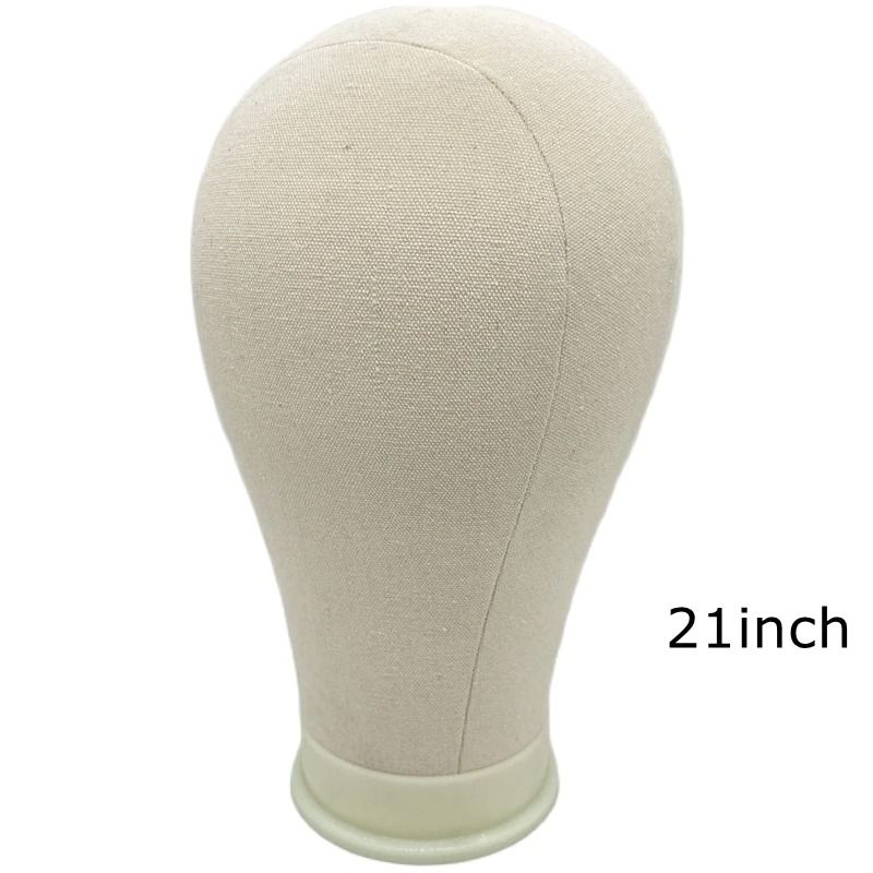 Canvas Block Head Kit For Wig Styling And Display 7