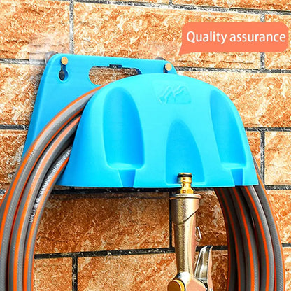 Wall Mounted Garden Irrigation Hose Pipe Hanger Storage Holder, Plastic Rack Tap Watering Hose Organiser Pipe