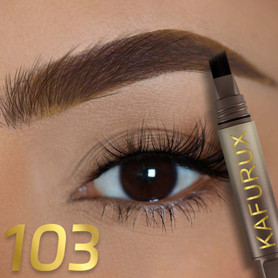 Long Lasting Eyebrow Pencil Hairling, Waterproof Anti-smudge, Large Brush, Natural Wild Eyebrow Enhancers Cream